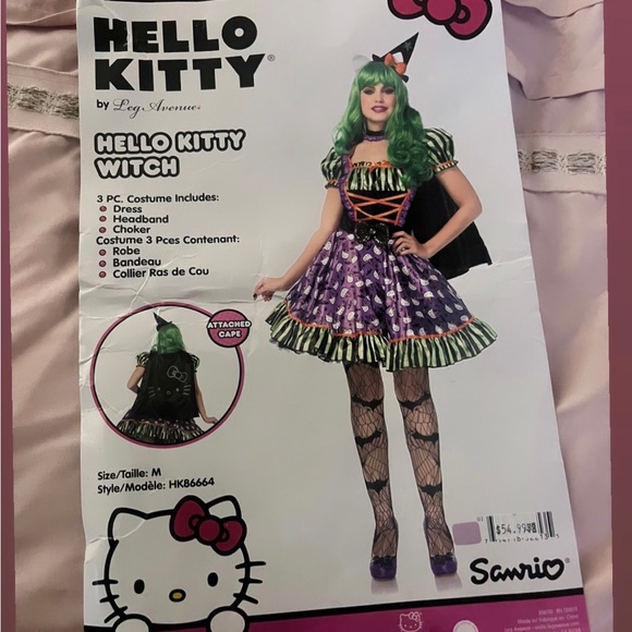 Hello kitty witch costume - Picture 3 of 3